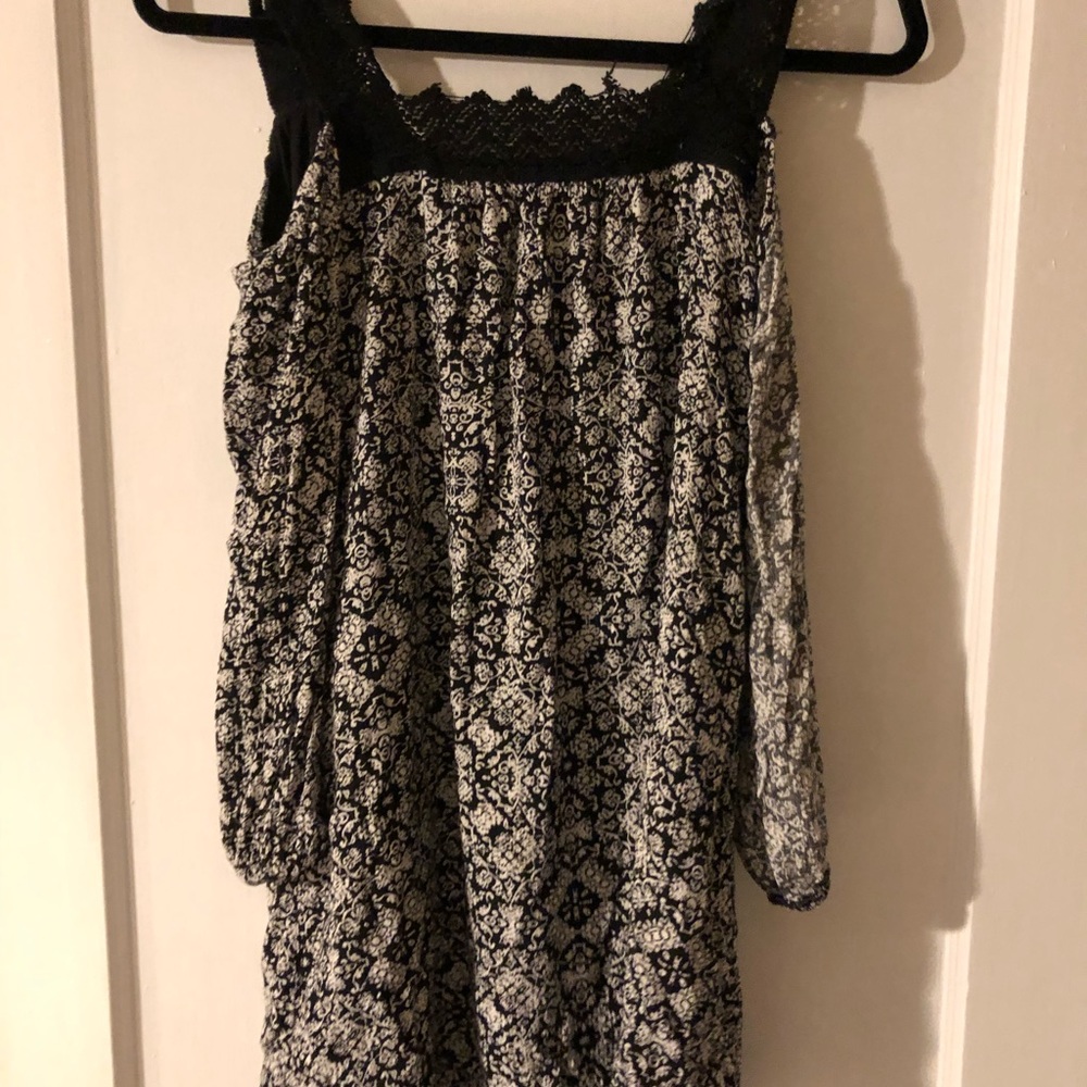 Cold shoulder dress